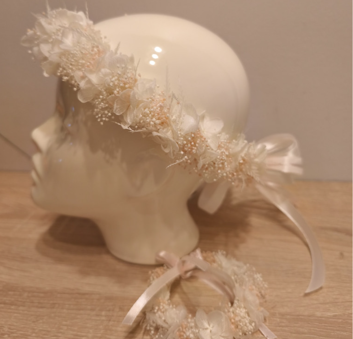 Wianek z kwiatów stabilizowanych 1