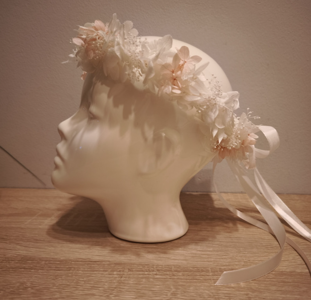 Wianek z kwiatów stabilizowanych 2