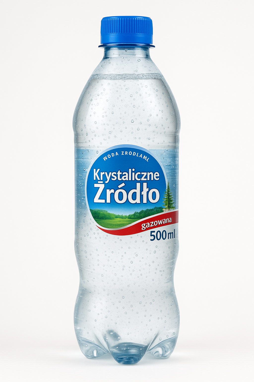 Woda Krystal gazowana 0,5l