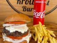 Księciunio Wiejski BFC (burger+frytki+cola)