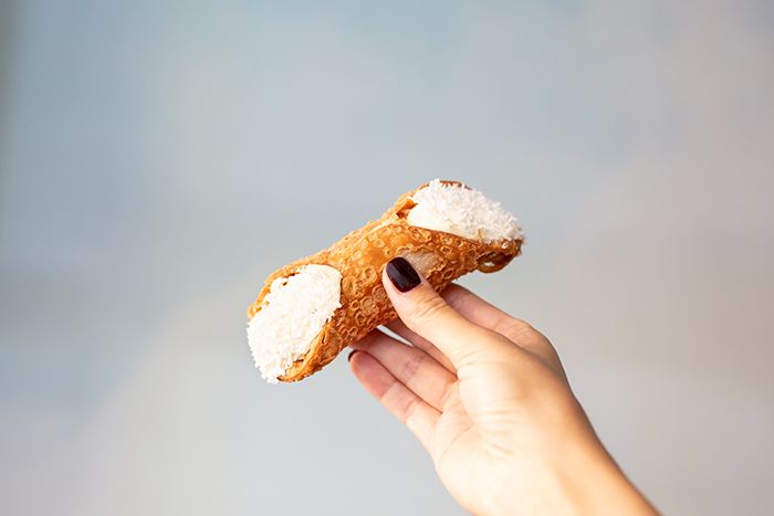 Cannoli kokosowe