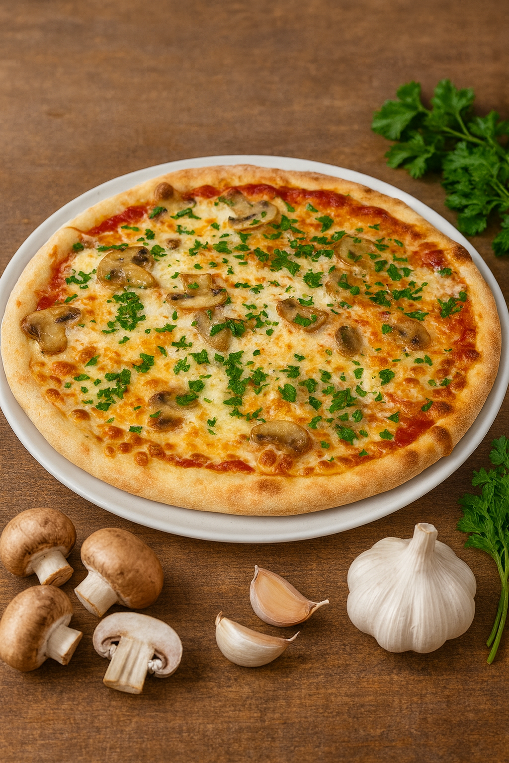 2. Pizza Funghi