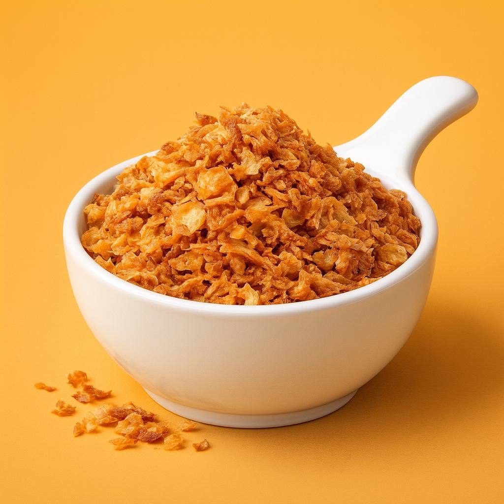 Chrupiąca prażona cebulka