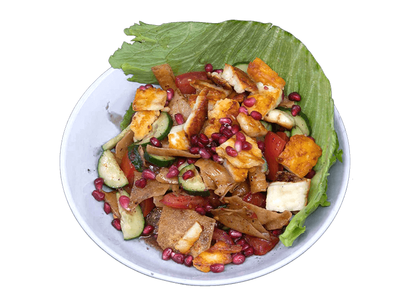 SALATA FATTOUSH CU HALOUMI (425g)