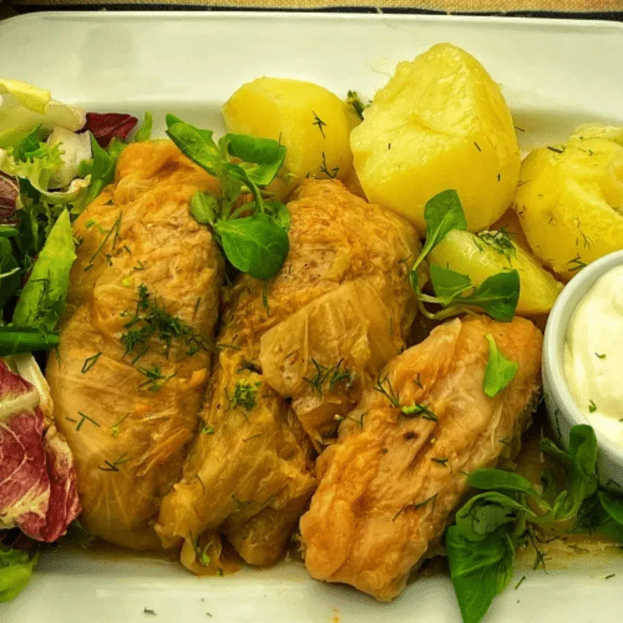 Gołąbki ze śmietaną 