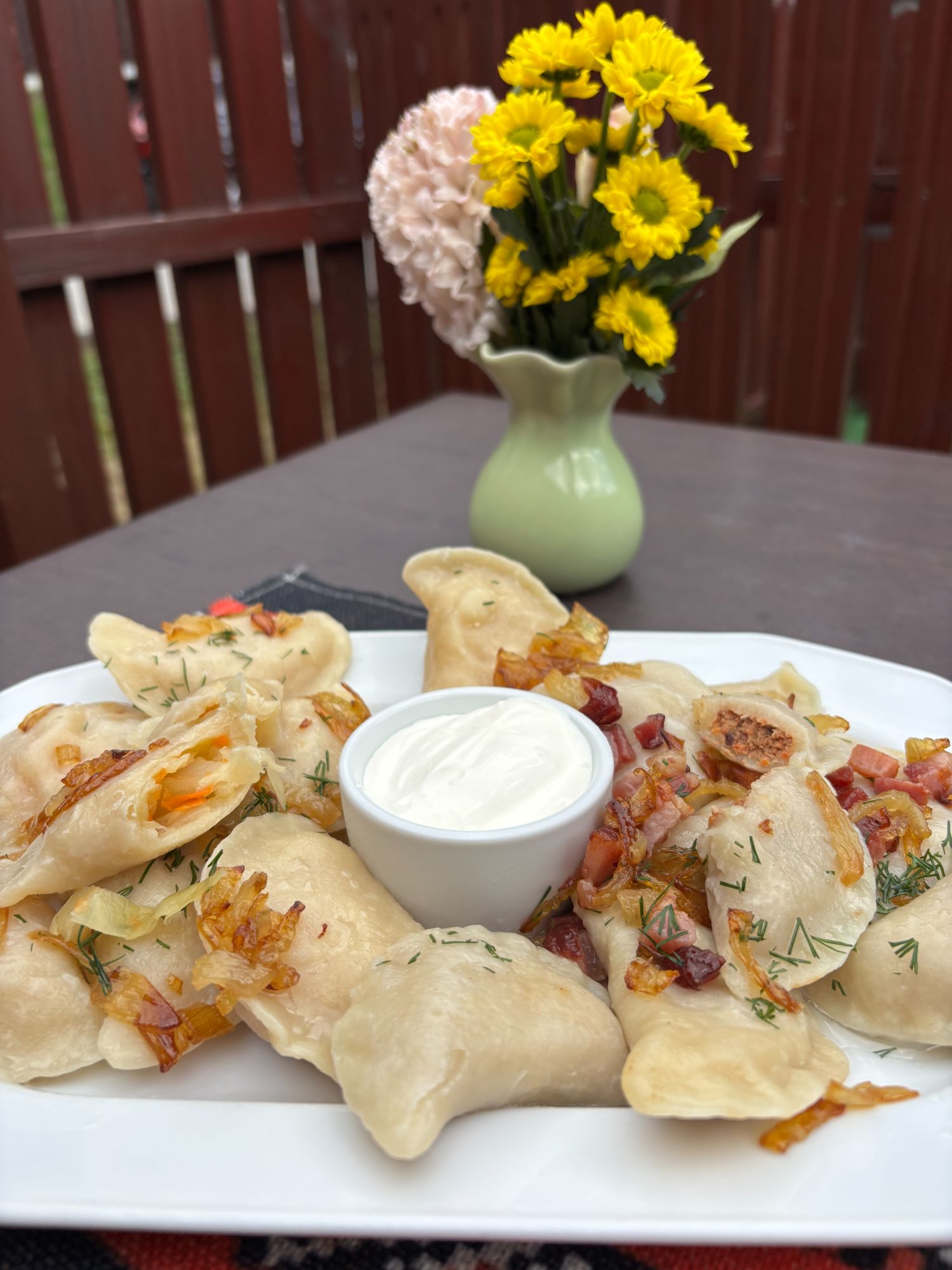 Рierogi Chatynka 8 szt. + Pierogi z kapustą 8 szt. 