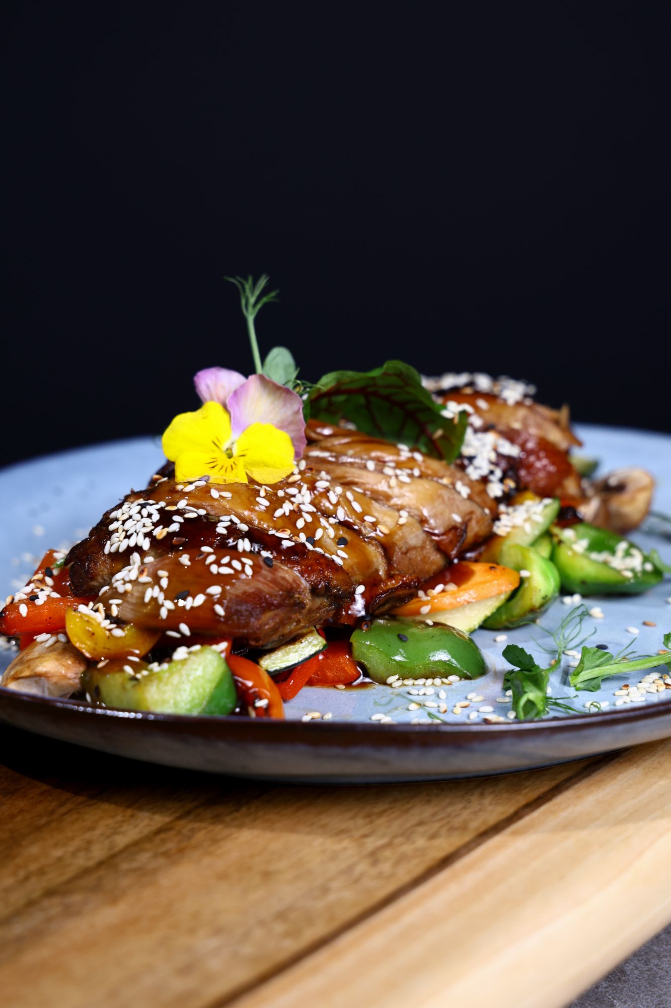 Kaczka teriyaki