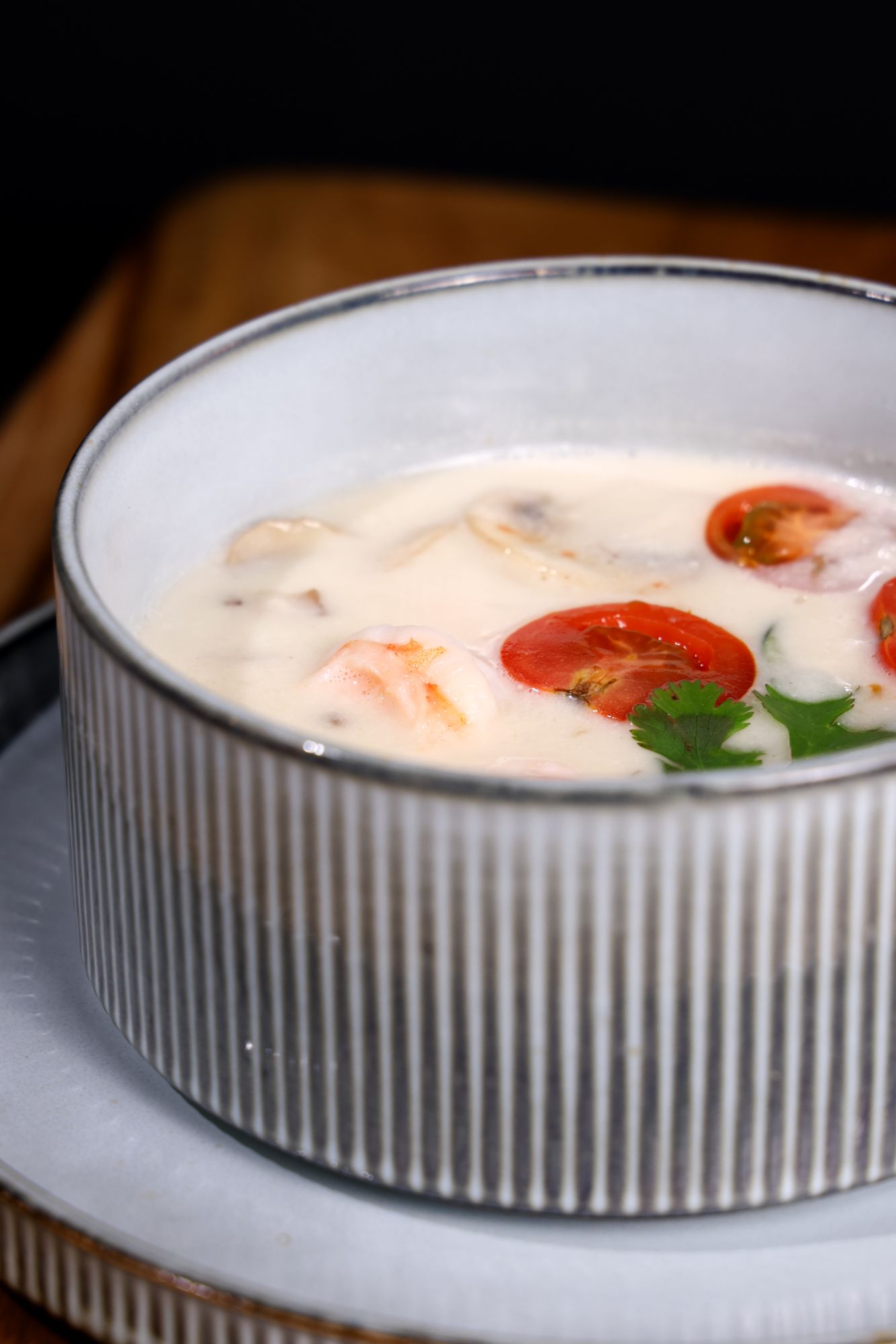 Tom Kha z krewetkami