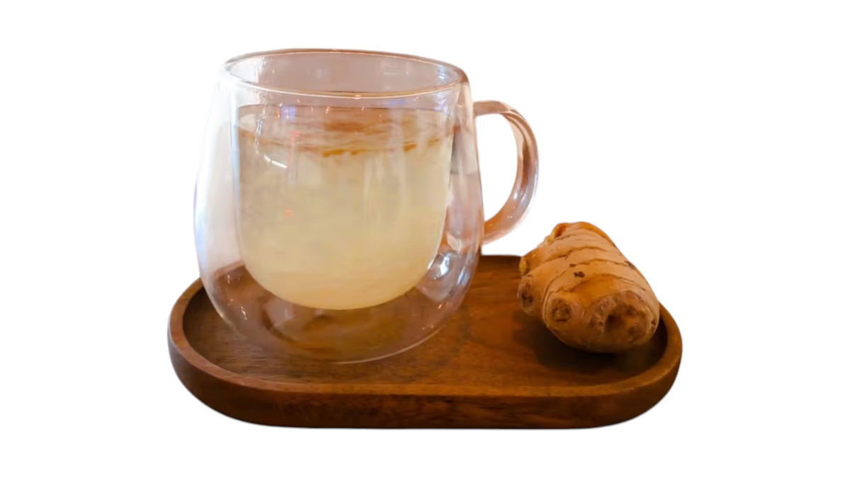 Čaj z čerstvého zázvoru