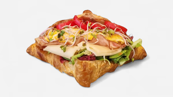 Croissant s praženicou