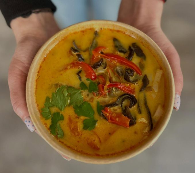 Zupa Tajska z kurczakiem