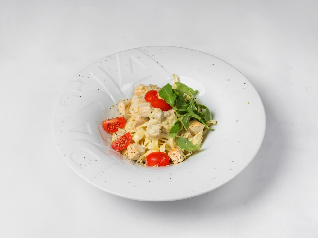 Tagliatelle z kurczakiem