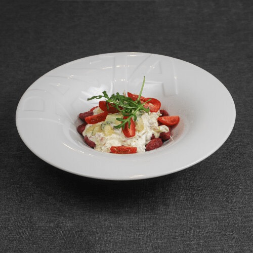 Gnocchi z boczkiem i gorgonzolą 