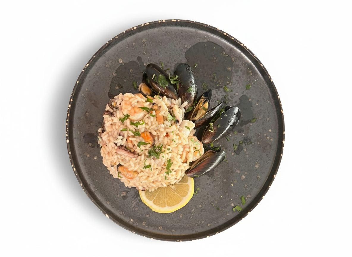 Rissoto cu fructe de mare