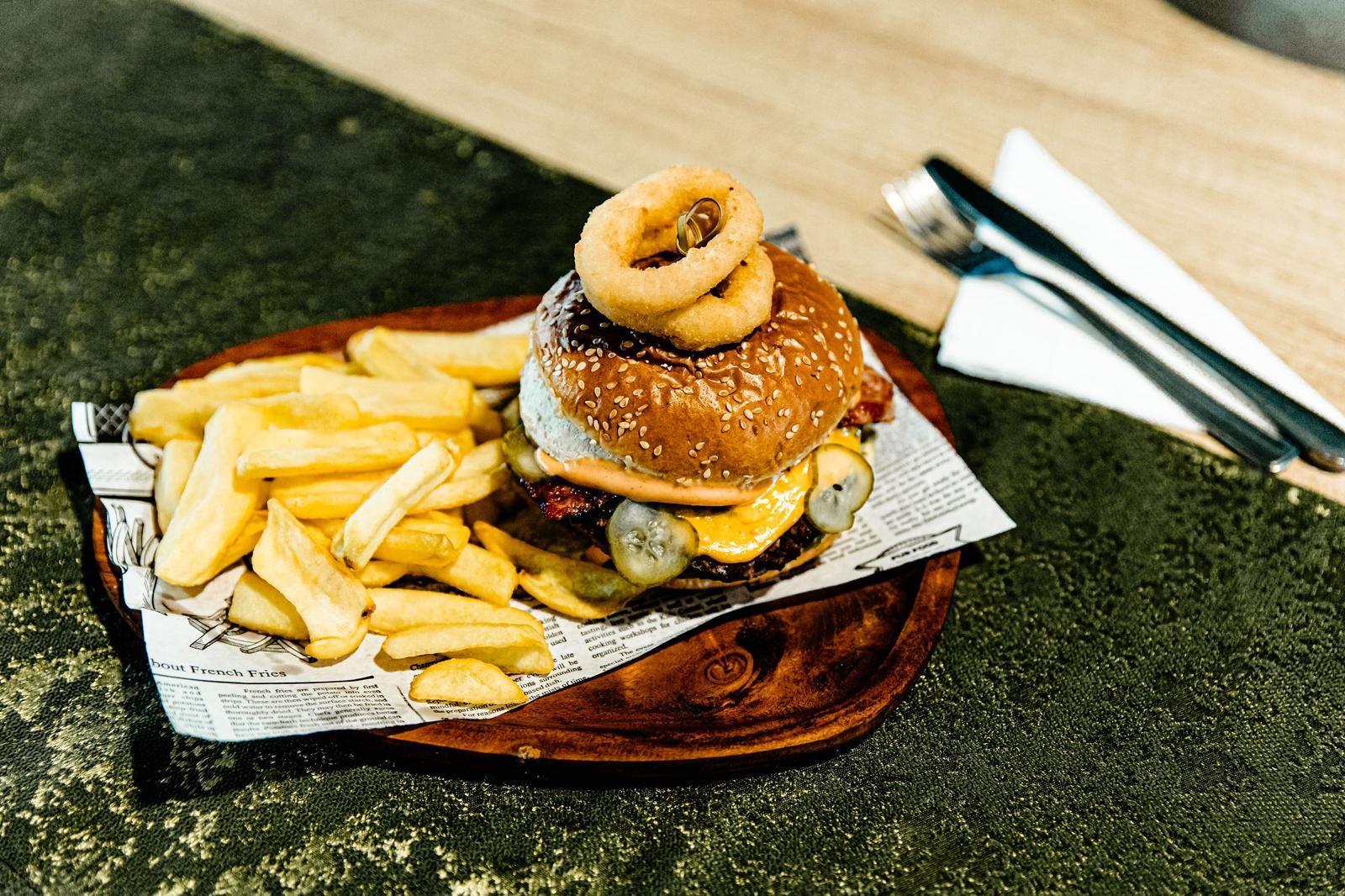 Black Angus Beef Burger