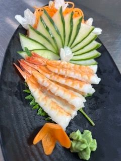 Sashimi - Ebi prawns