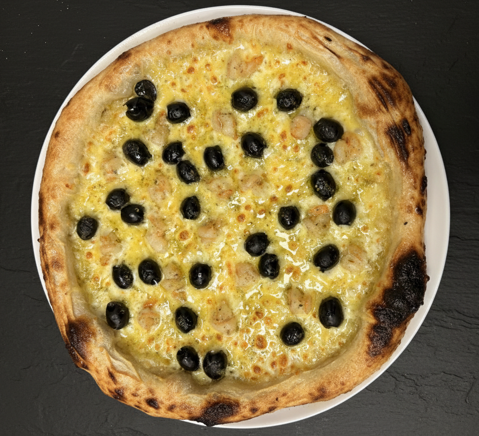 Pizza Shrimp Scampi (32cm)