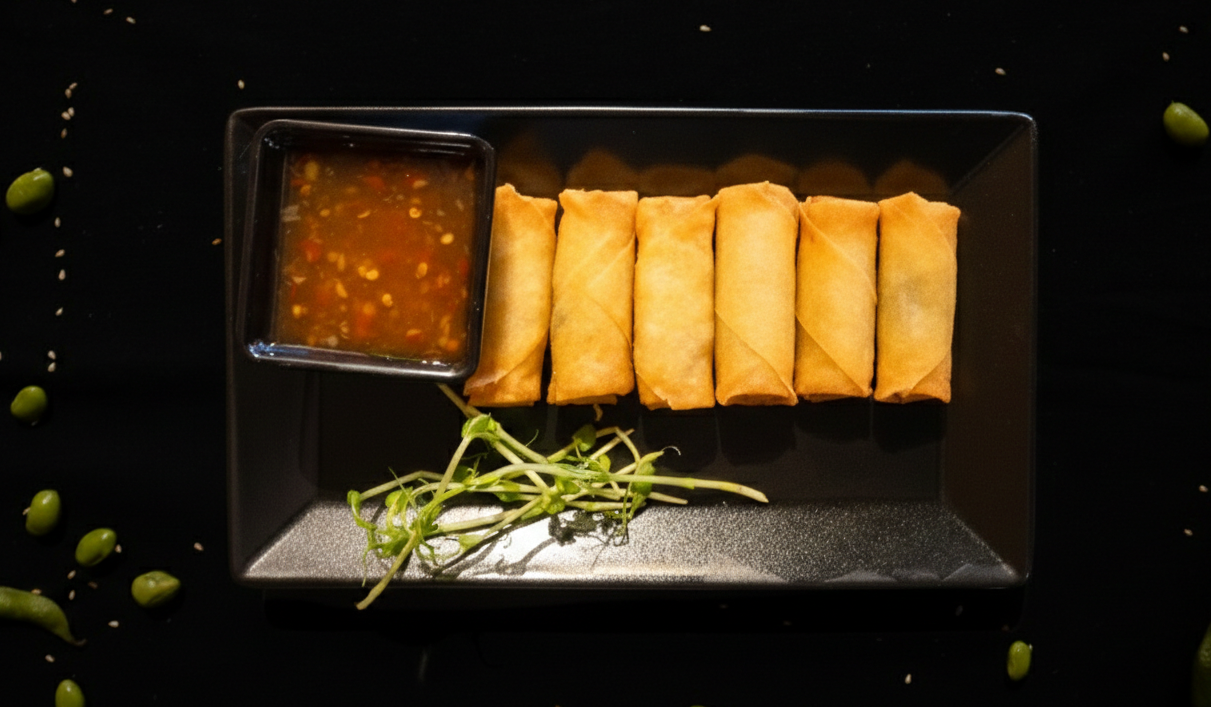 Veg Spring rolls (6szt)