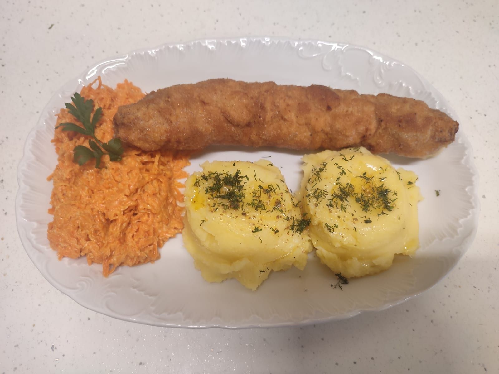 Kotlet de'volaille zestaw