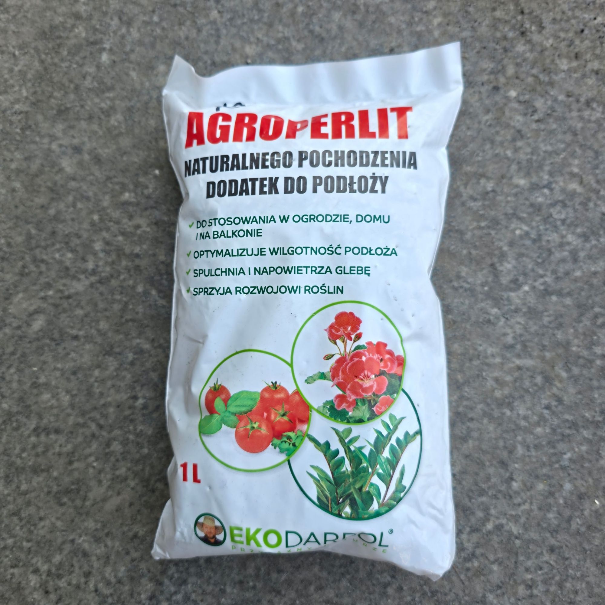 Agroperlit dodatek do podłoży 1L
