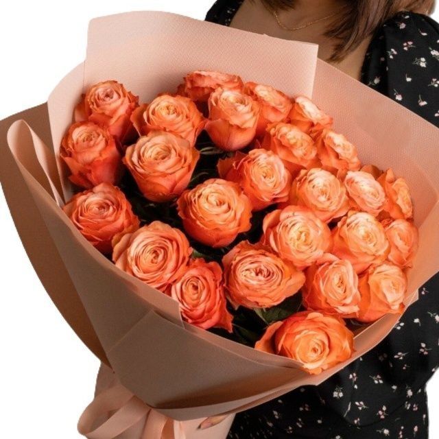 Bukiet herbacianych róż (50-60cm) 25szt