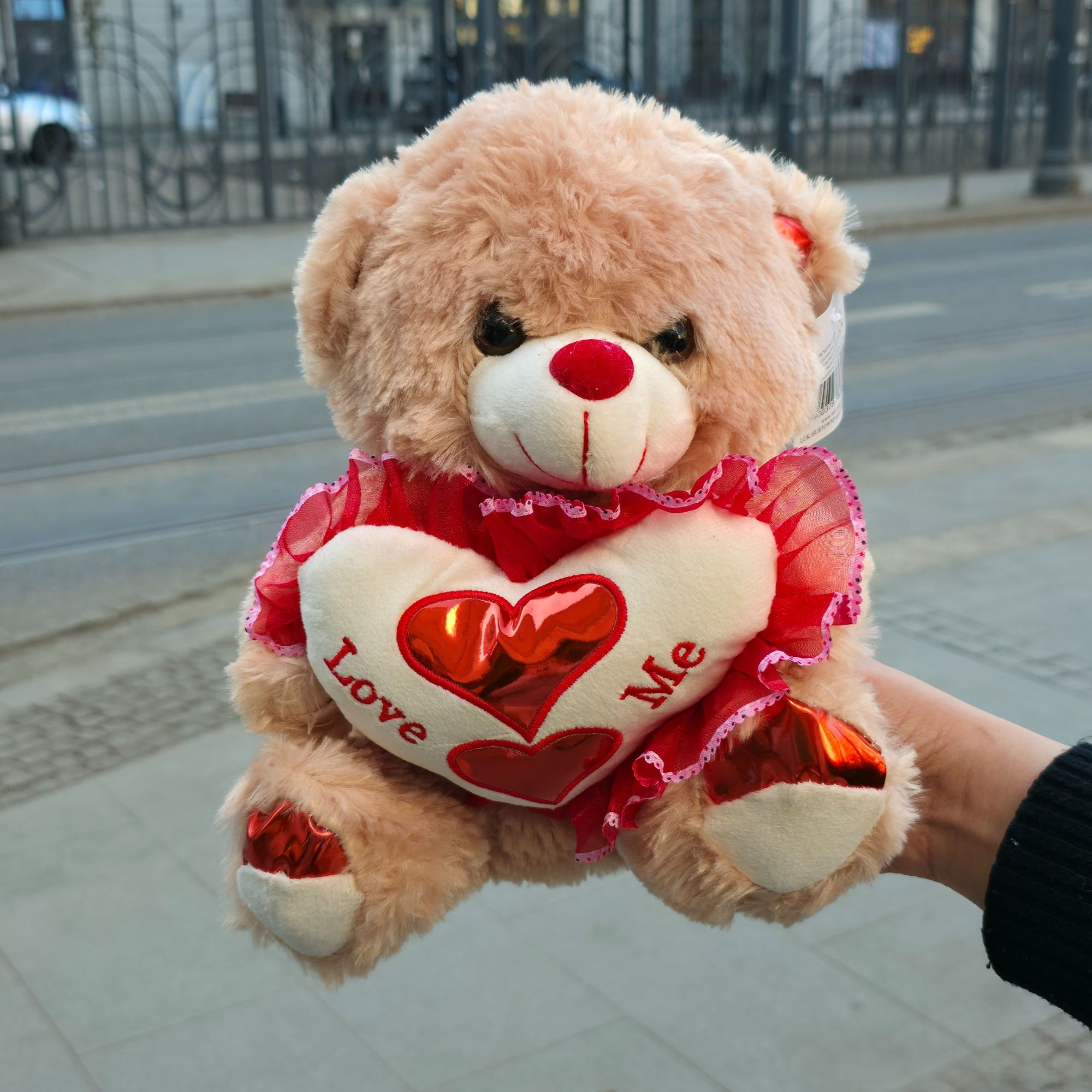 Miś pluszowy LOVE YOU 27cm