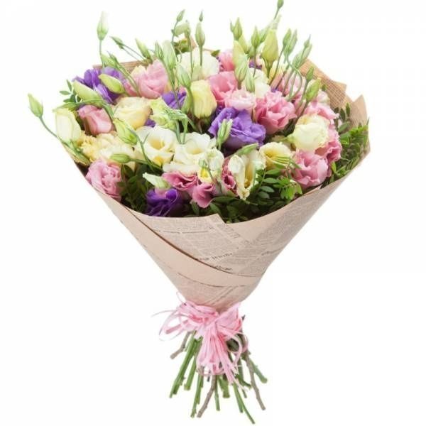 Bukiet eustoma MIX 15szt