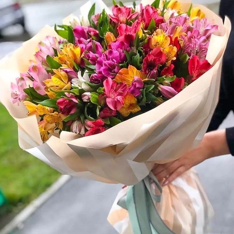 Bukiet alstromeria MIX 25szt