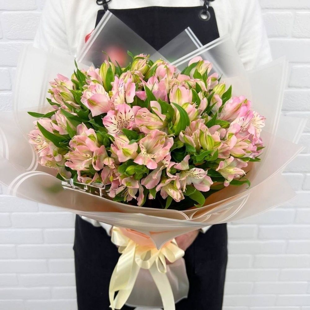 Alstroemeria różowa 15szt