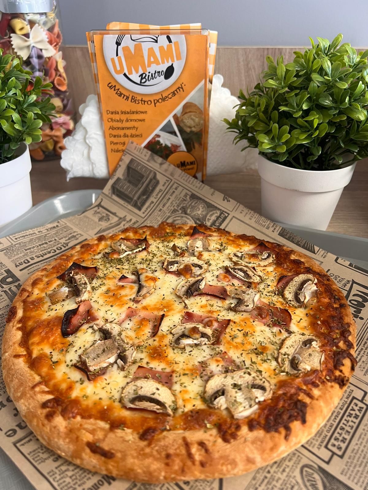 Pizza z szynką clasic