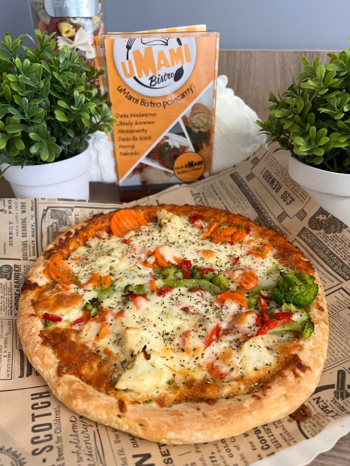 Pizza vegetariana 