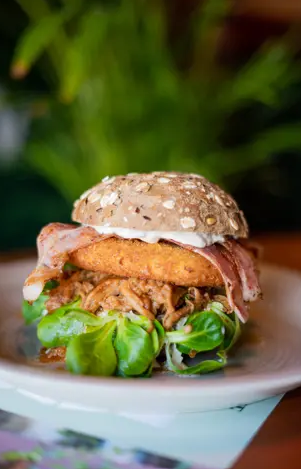 Korean Chicken Burger