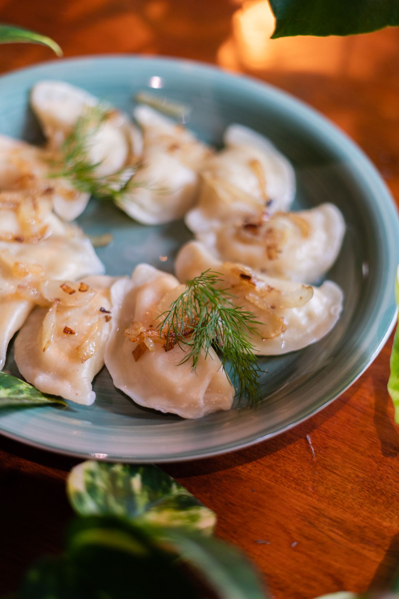 Ręcznie lepione pierogi
