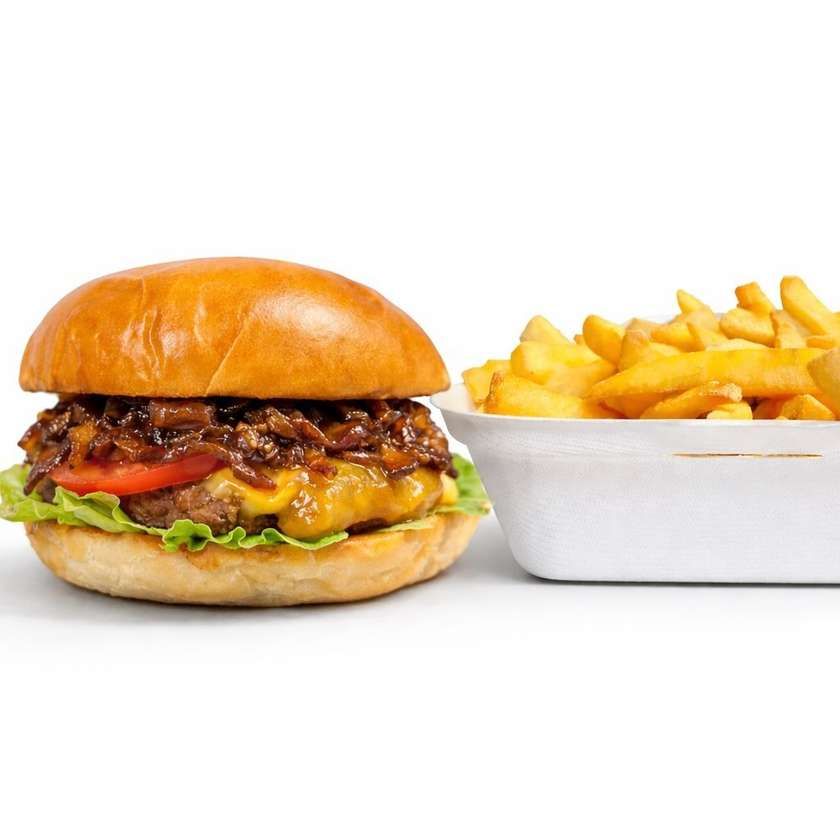 Combo Burgerul Domnesc + cartofi