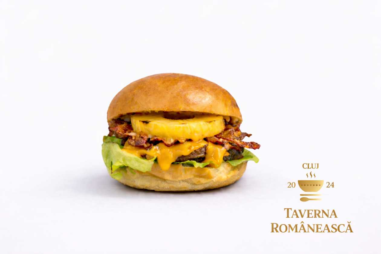 Burger Bacon și Ananas