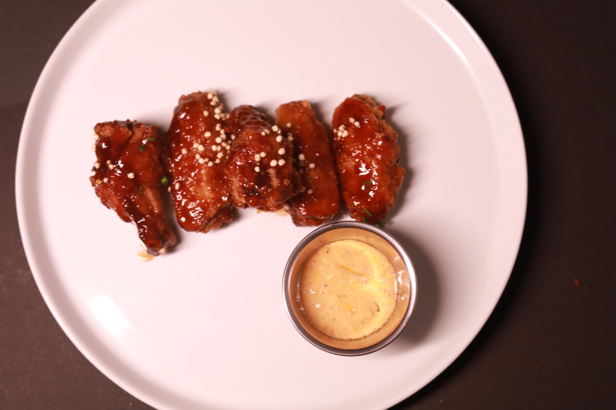 Honey BBQ wings