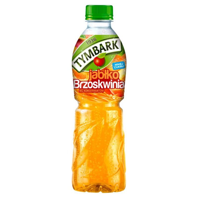 Tymbark jabłko-brzoskwinia 0,5l