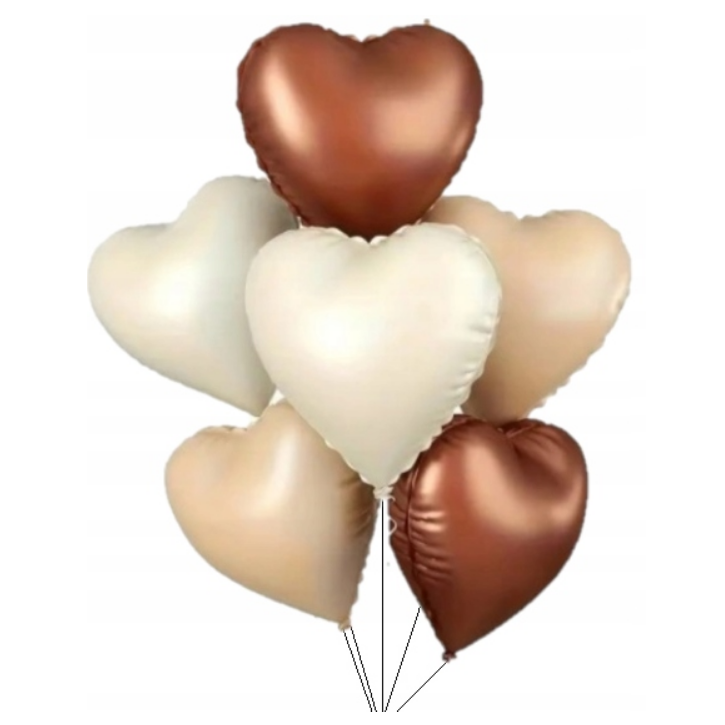 Balon z helem beżowy