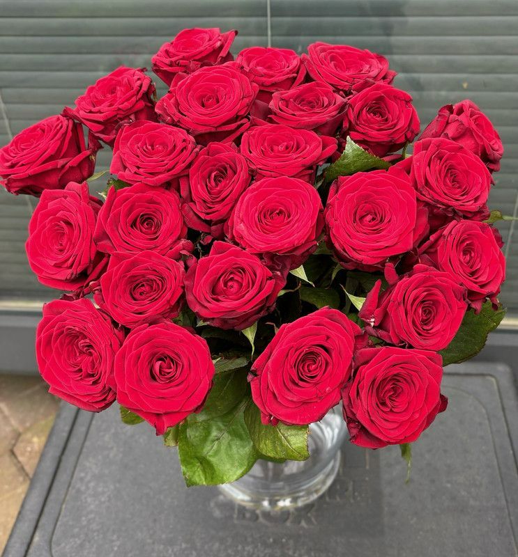 Czerwone róże 21szt