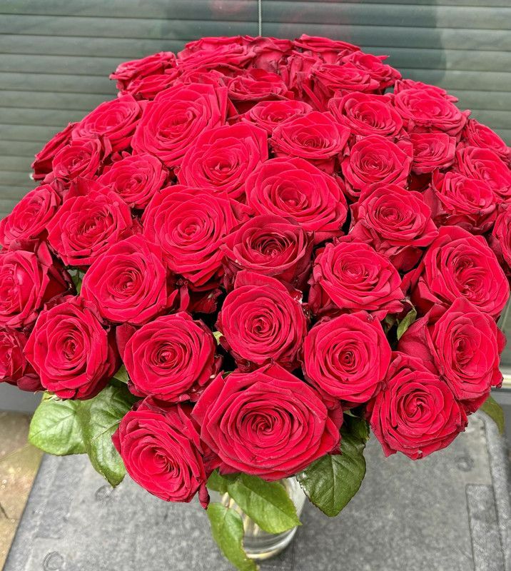 Czerwone róże 39szt