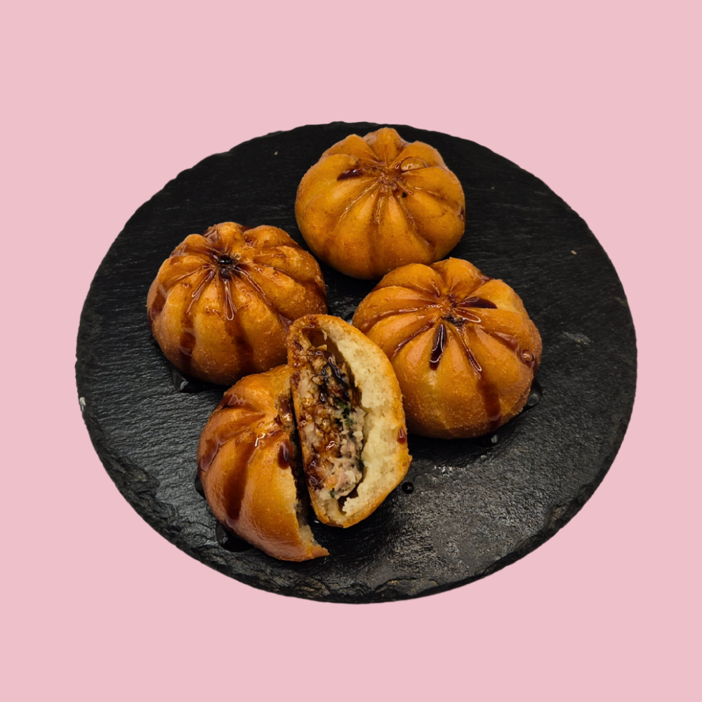 BAOZINE Z TOFU I TRAWĄ CYTRYNOWĄ