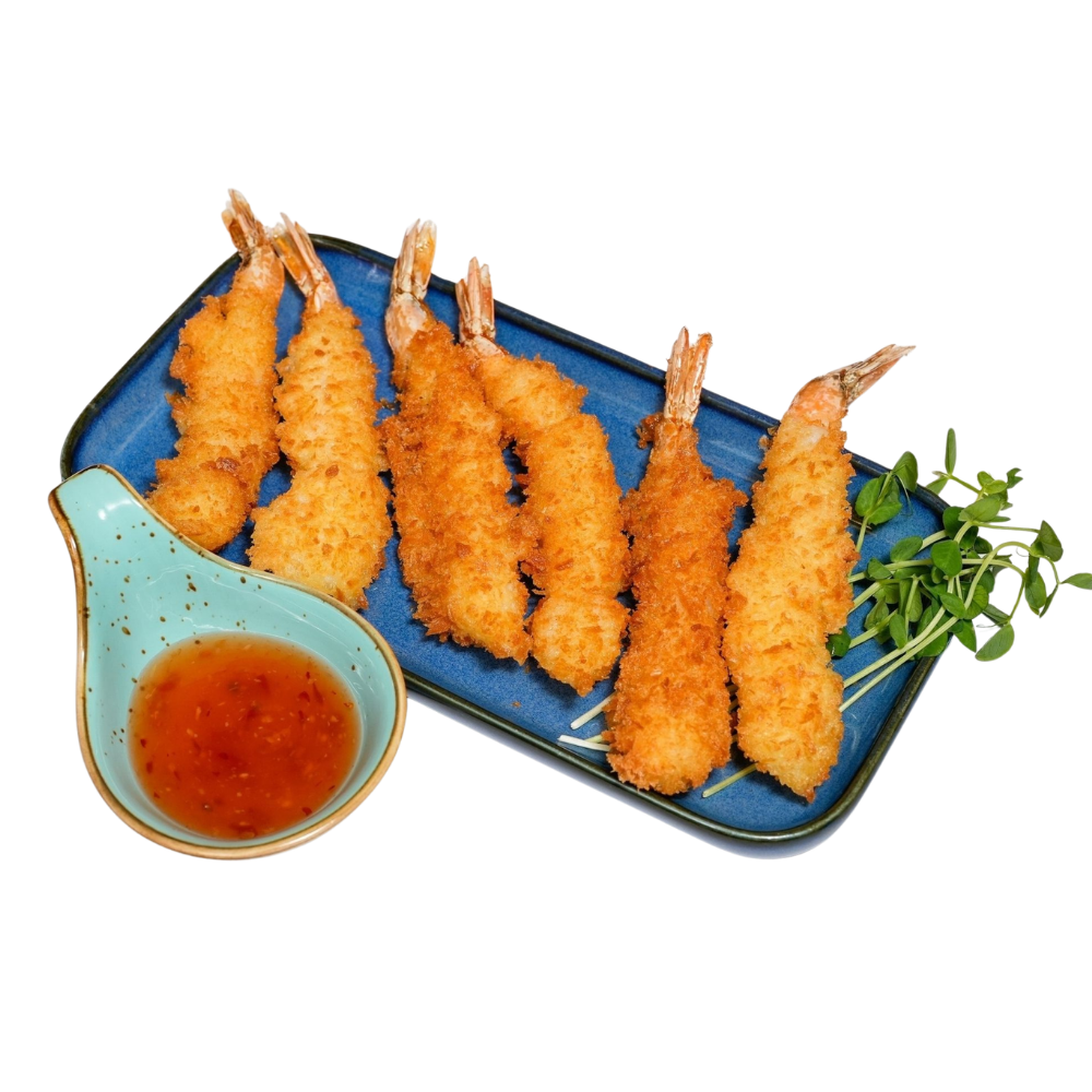 KREWETKI W PANKO