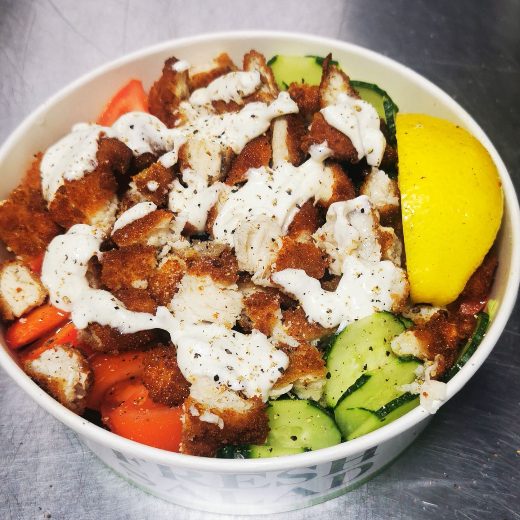 Salată Crispy Strips