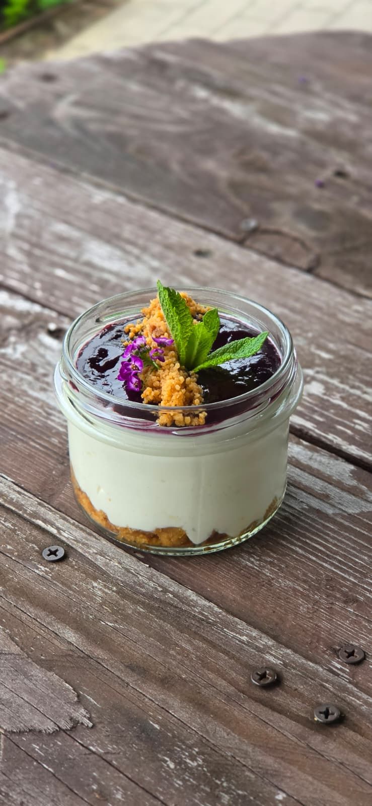 Chessecake in the jar