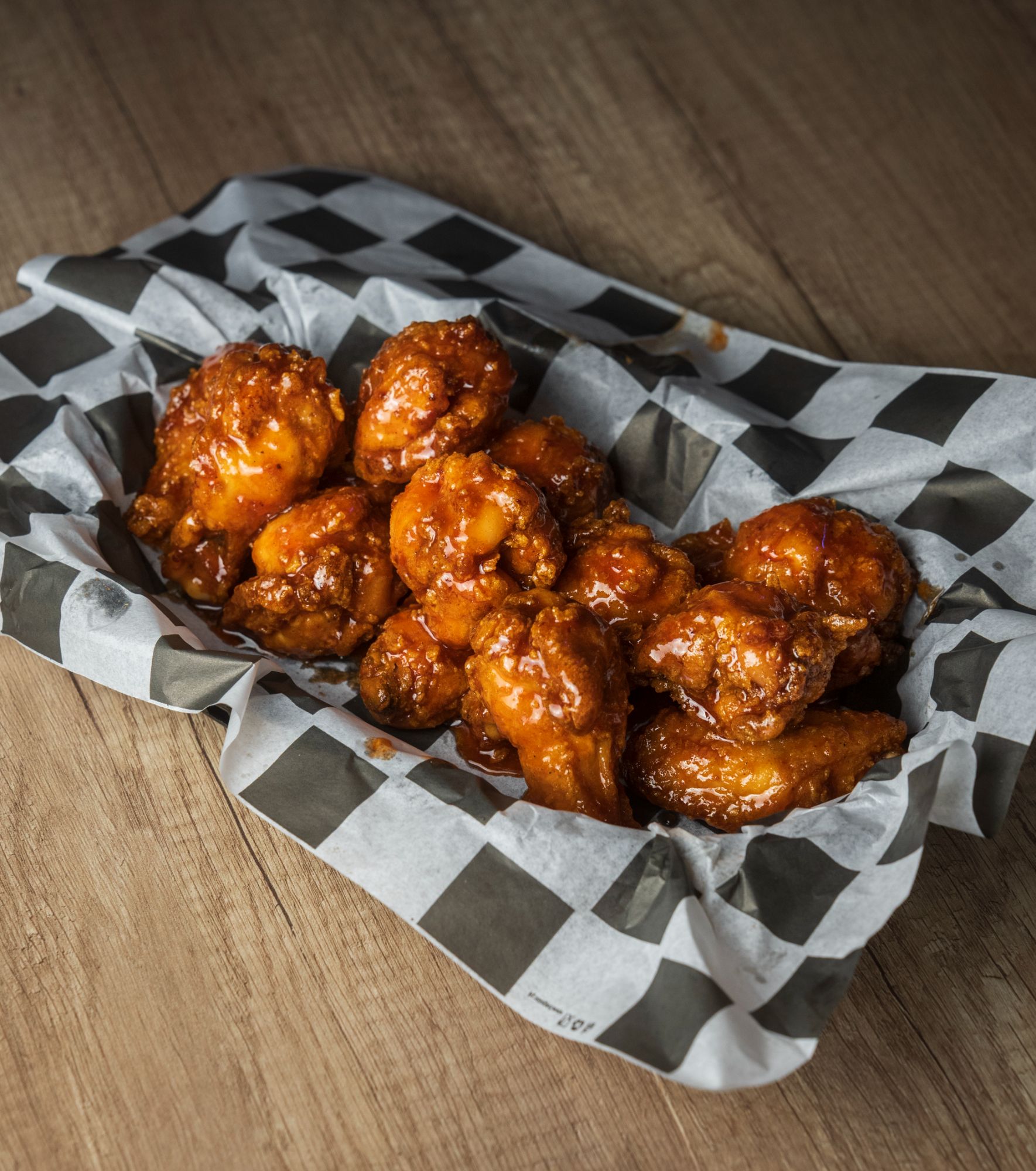 Skrzydełka w ostro-kwaśnej glazurze 6szt 