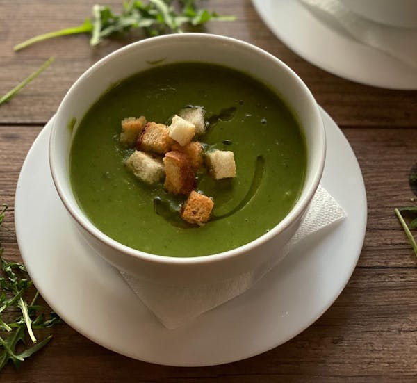 Supa crema de legume usor picanta / Slightly spicy vegetable cream soup