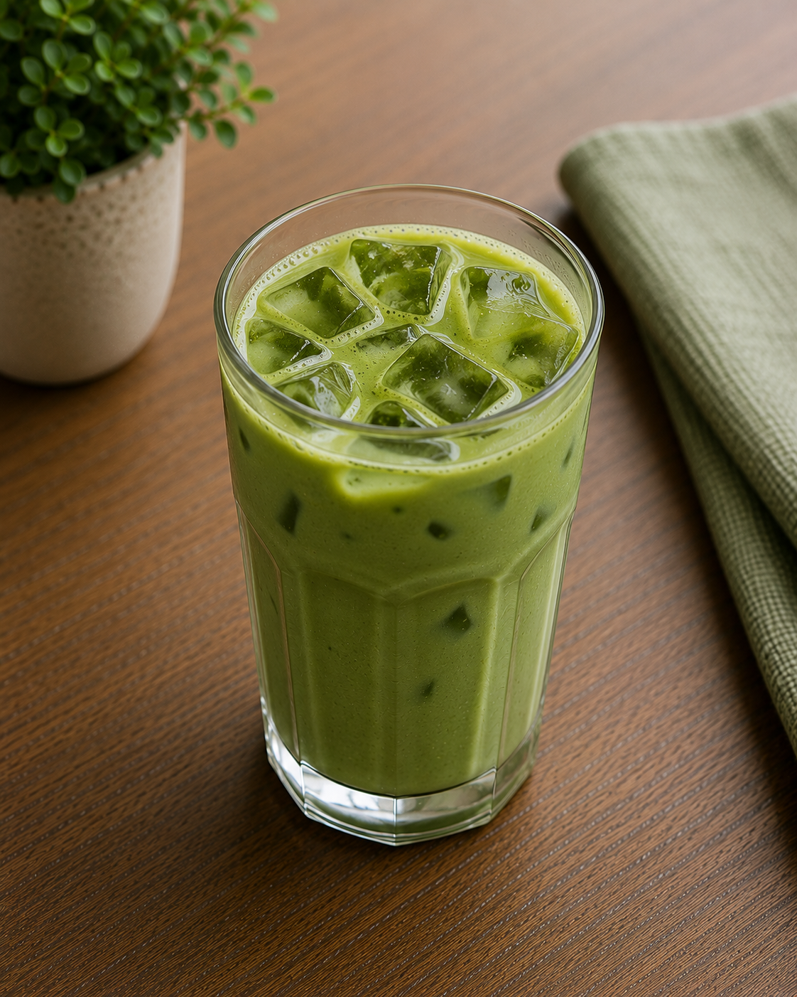 Matcha Ice Latte