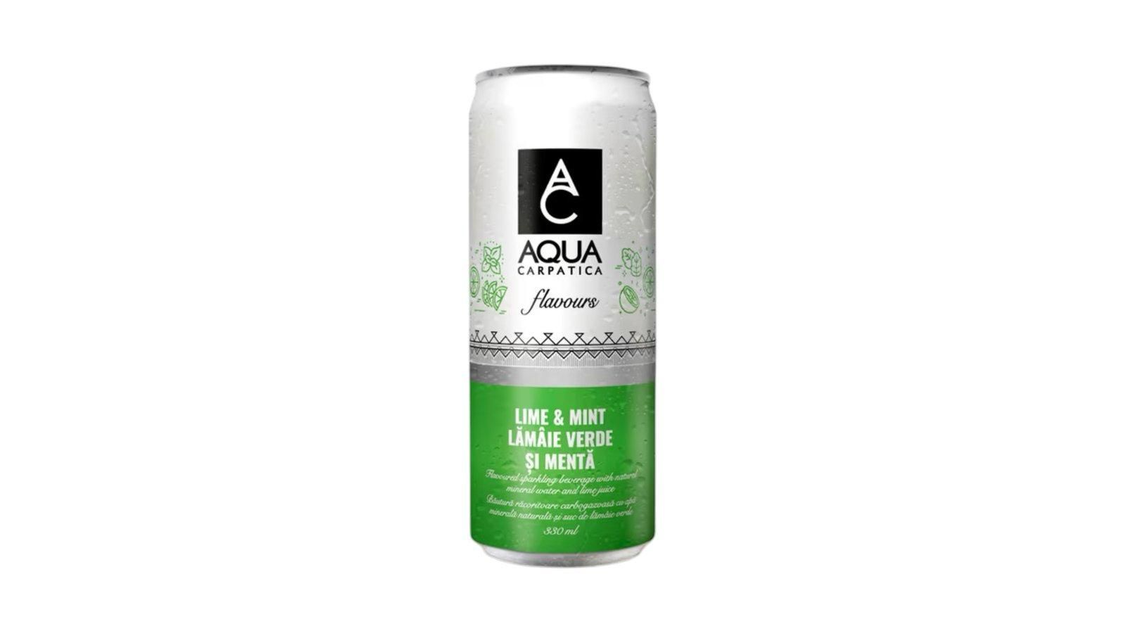 AQUA CARPATICA FLAVOURS LAMAIE VERDE SI MENTA 0.33 L