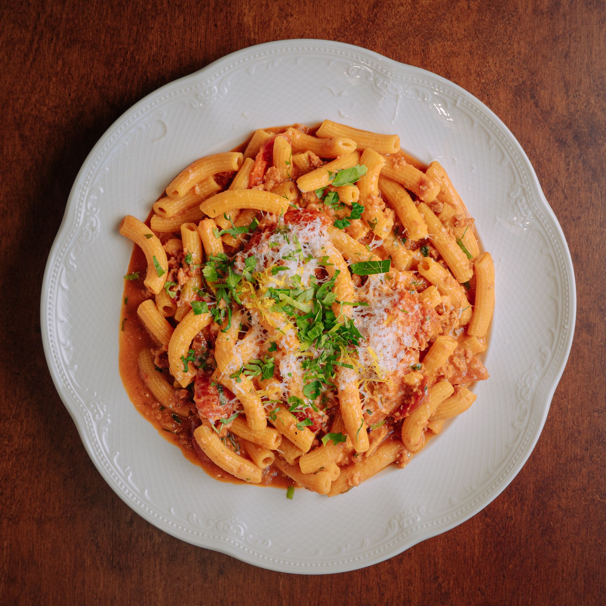 Rigatoni ventricina