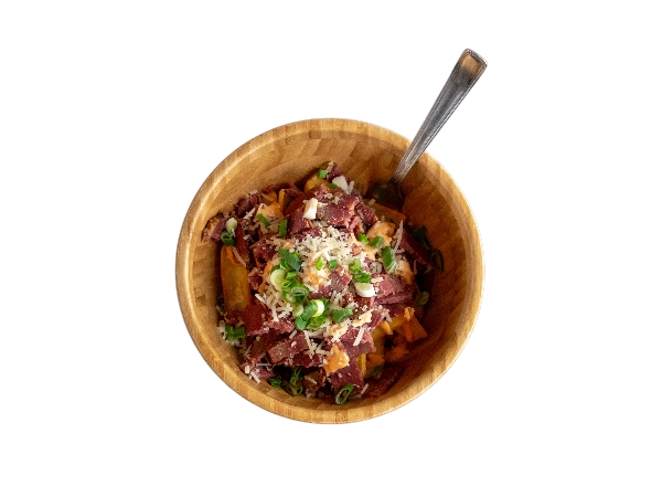 Cartofi Pastrami